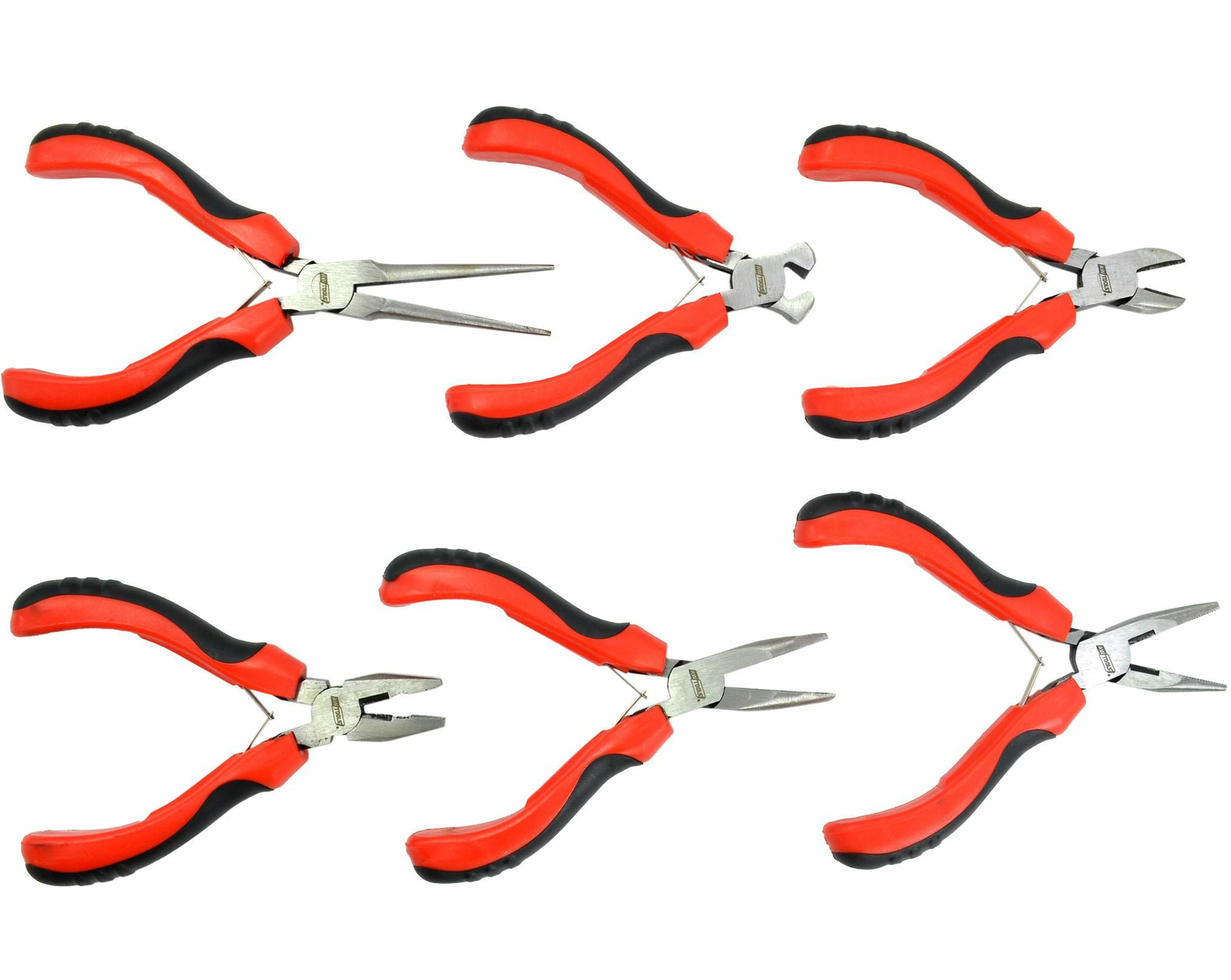 AWTools AW31049 - Szczypce mini zestaw 6 szt.