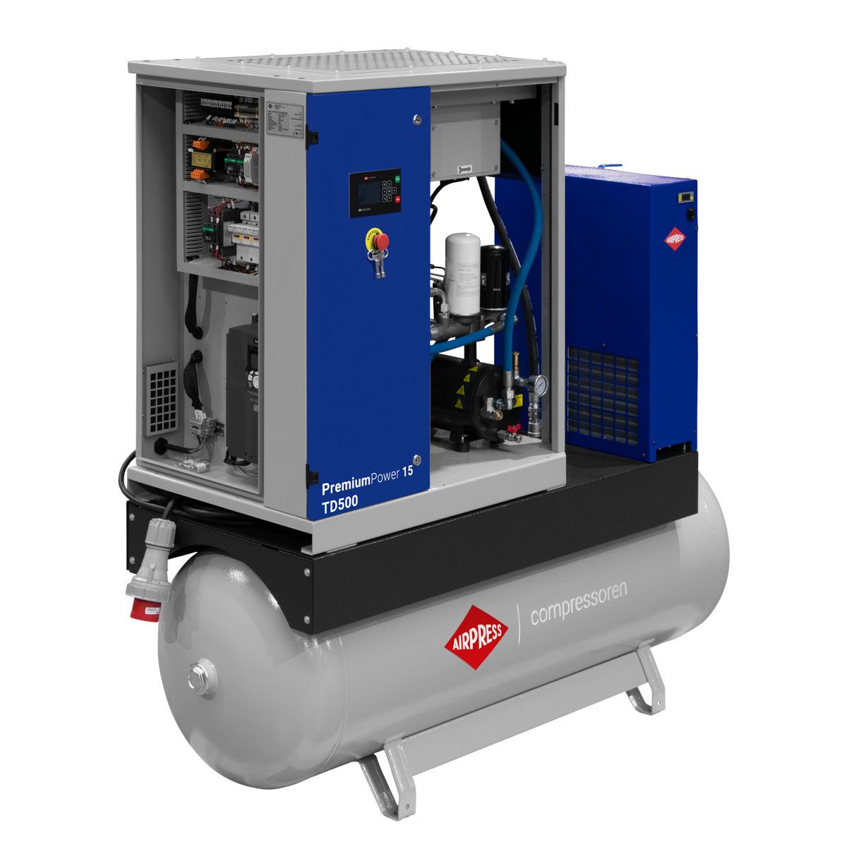 Airpress PremiumPower 15 TD500 - Kompresor śrubowy 500 l