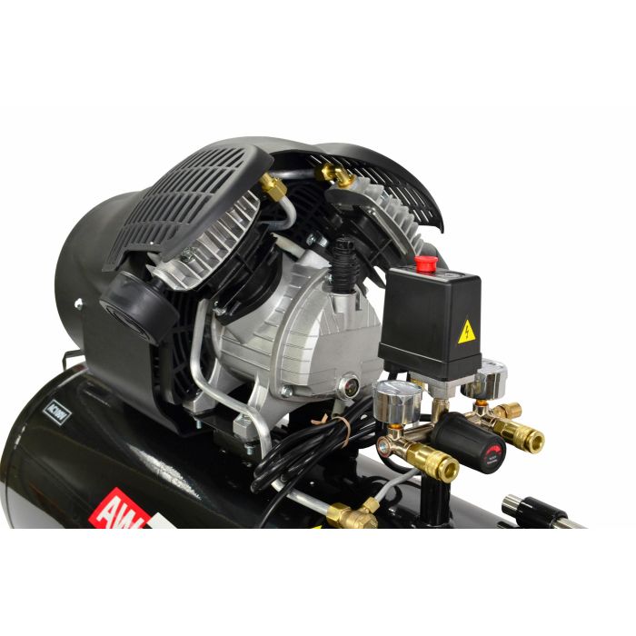 AWTools Black Line AC100V - Kompresor 100L