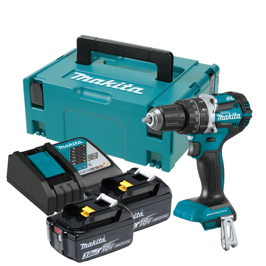 Makita DHP484RFJ - wiertarko-wkrętarka udarowa