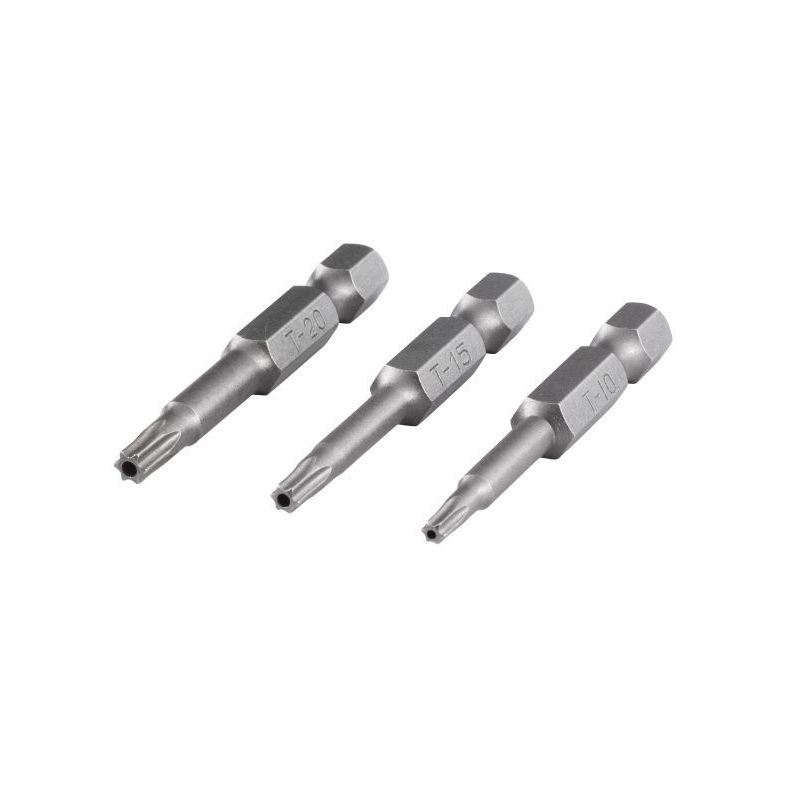 Wolfcraft WF1261000 - Bit gwiazdkowy z otworem TX 10, 15, 20 50mm