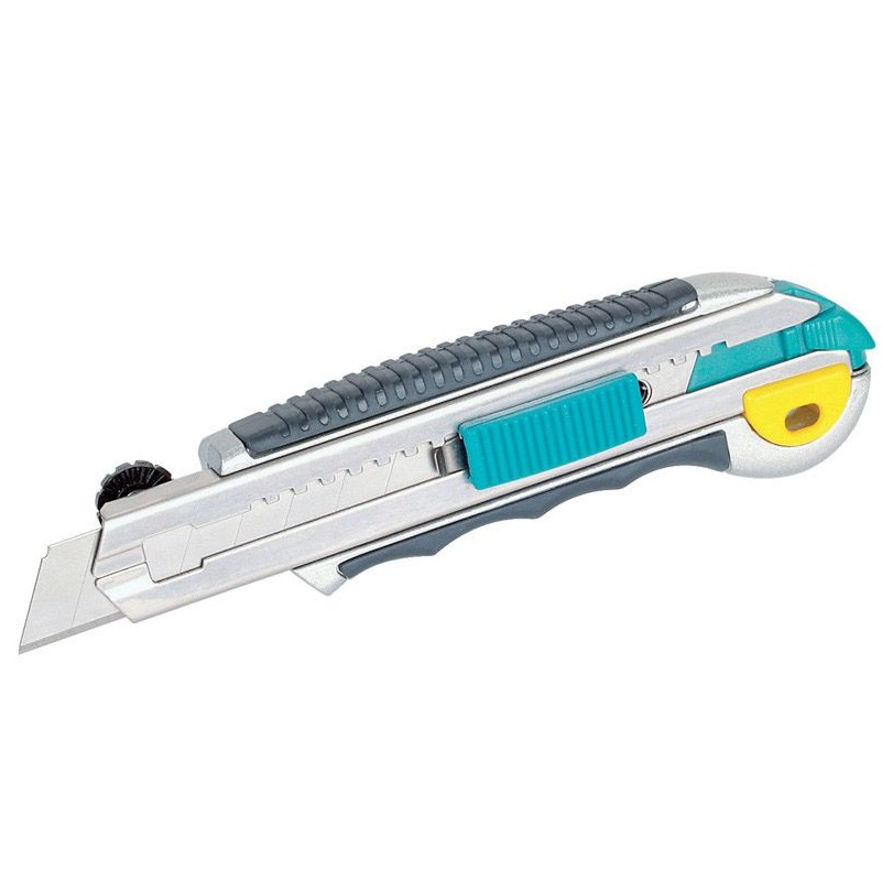 Wolfcraft WF4136000 - Nóż z ostrzem 18mm z dodatkowymi ostrzami (8 szt.)