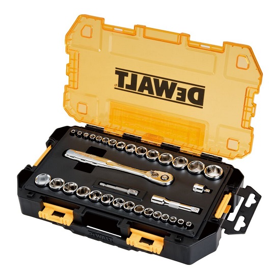 Dewalt DWMT45034-0 - Zestaw nasadek 1/4", 38" z grzechotką