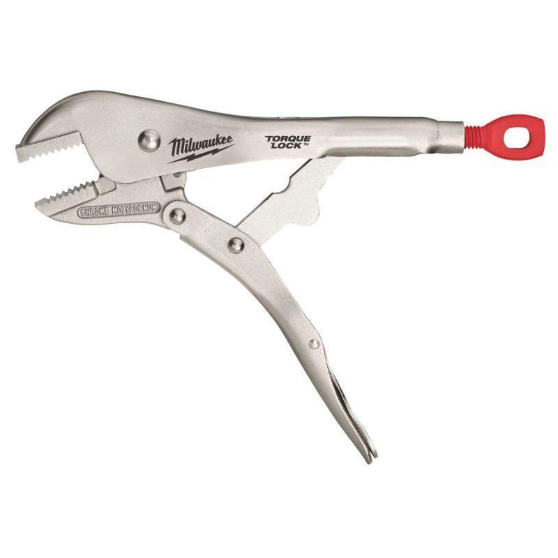 Milwaukee 4932471726 - Szczypce zaciskowe Torque Lock, płaskie 10"