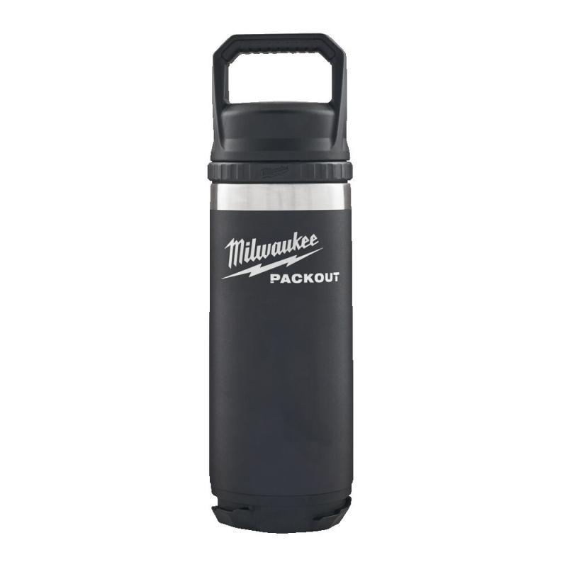 Milwaukee 4932493992 - Butelka termiczna PACKOUT™ 532 ml, czarna