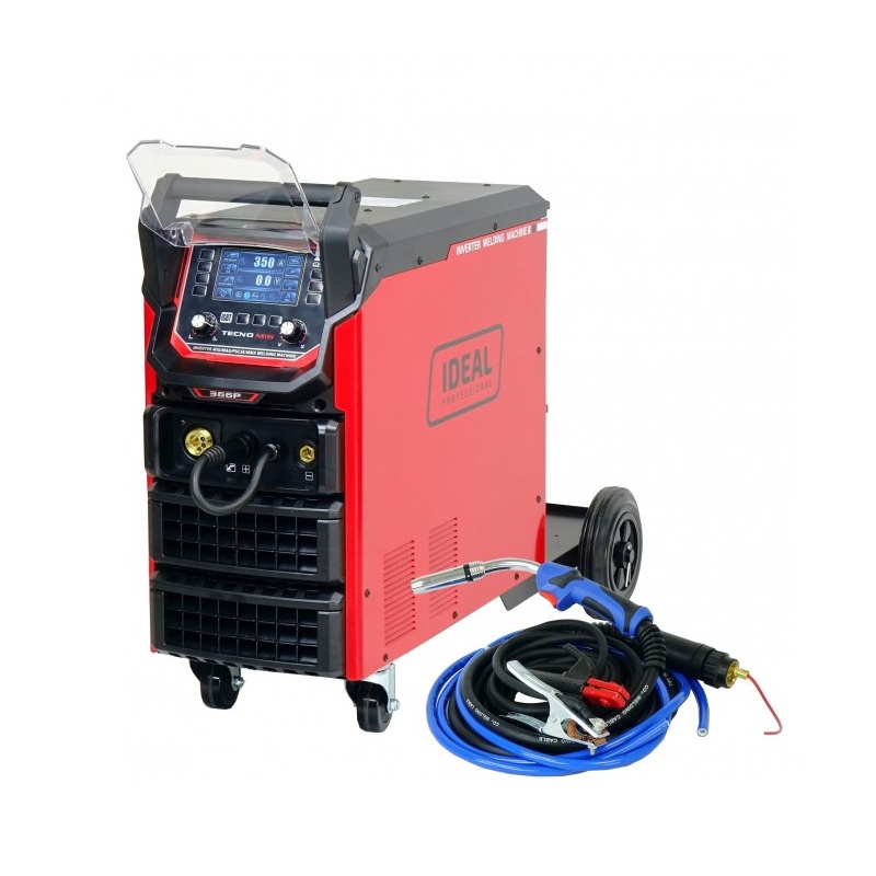 Ideal TECNO MIG 366 PULSE SYNERGIC LCD - Spawarka inwertorowa Migomat