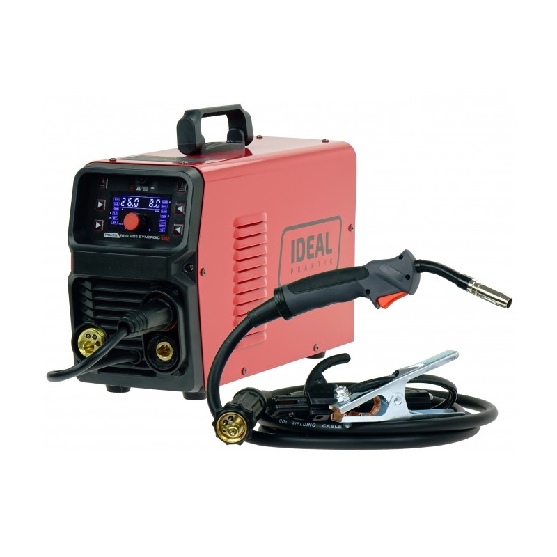 Ideal PRAKTIK MIG 201 SYNERGIC LED - Spawarka inwertorowa Migomat