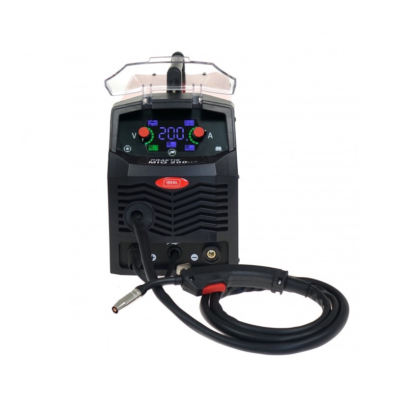 Ideal PRAKTIK MIG 200 SYNERGIC LED - Spawarka inwertorowa Migomat