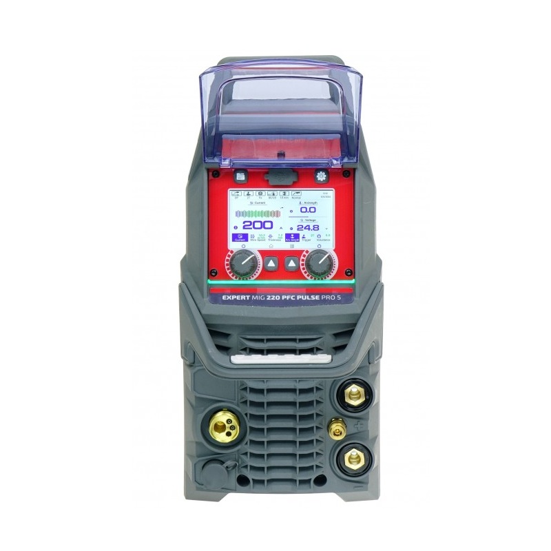 Ideal EXPERT MIG 220 PFC PULSE Pro5 LCD - Spawarka iwertorowa Migomat