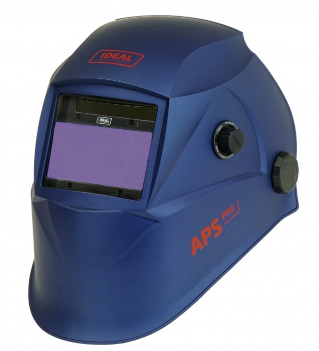 Ideal APS-718G BLM/TC - niebieska matowa przyłbica spawalnicza