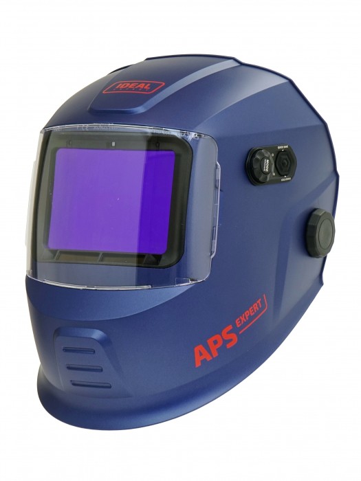Ideal APS-P43M-X1 BLM/TC - Automatyczna przyłbica spawalnicza niebieska matowa