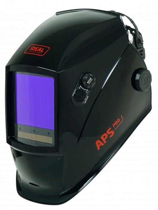 Ideal APS-999D BLA/TC - Automatyczna przyłbica spawalnicza czarna