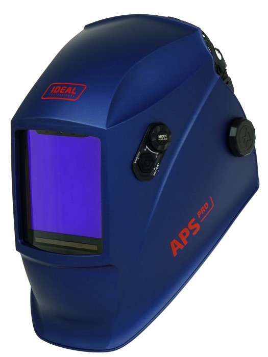 Ideal APS-X99CD BLM/TC - Automatyczna przyłbica spawalnicza niebieska matowa