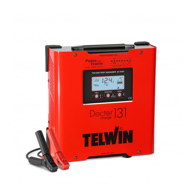 Telwin DOCTOR CHARGE 131 - Prostownik 12/16/24V - zdjęcie 1