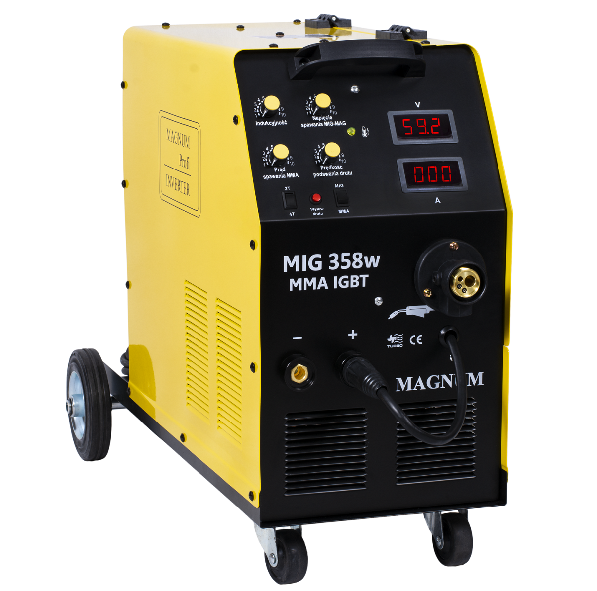MAGNUM MIG 358 W MMA - Spawarka inwertorowa - migomat